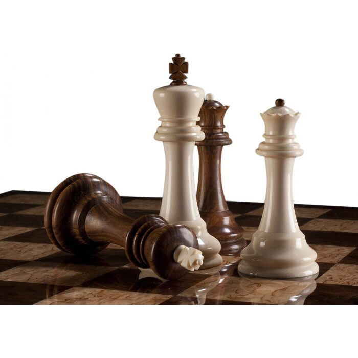 Chess from the mammoth tusk "Staunton Empire"