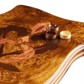 Backgammon from the root of the amboyne "Empire"