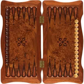 Backgammon from the root of the amboyne "Empire"