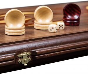 Backgammon from the nut "Salamander elite"