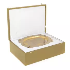 Grazia wine set for 4 persons with a candlestick, Zlatoust