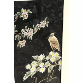 Картина на лабрадорите "Японские мотивы"