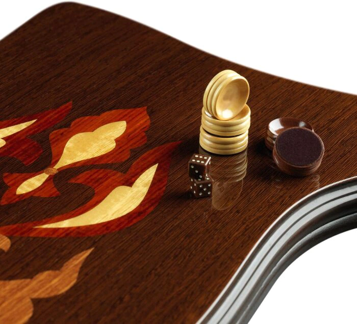 Backgammon from wenge "Author's" suite
