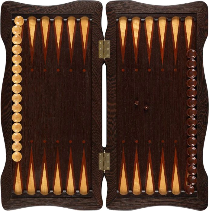 Backgammon from wenge "Author's" suite