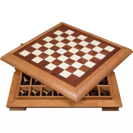 Chess made of ash "Selenus"