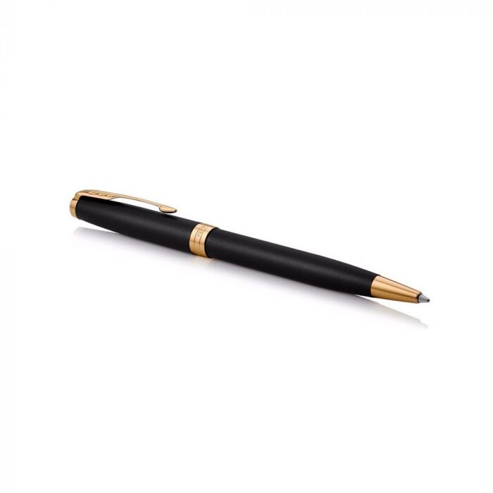 Engraved set: Diary and Ballpoint pen "Sonnet" Black GT