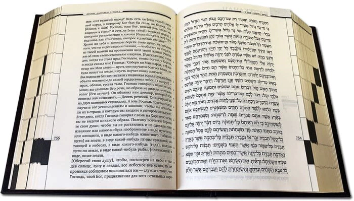 Leather-bound book "Torah with Haftarot" with filigree (gold)