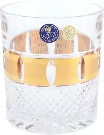 Набор бокалов для виски "Ciaro Gold" на 6 персон