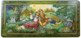 Шкатулка для украшений "Любит не любит" Холуй