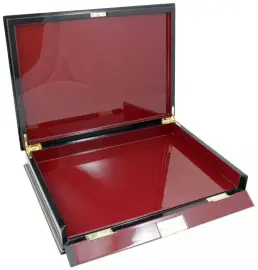 Шкатулка для бумаг "Игра в шахматы" Холуй Шкатулка для бумаг "Игра в шахматы" Холуй