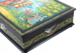 Ларец для украшений "Княжья охота" Холуй