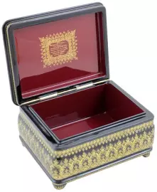 Шкатулка для украшений "Колядки" Холуй