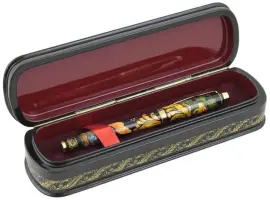 Набор: ручка в шкатулке "Жар-птица" малая, Палех Набор: ручка в шкатулке "Жар-птица" малая, Палех