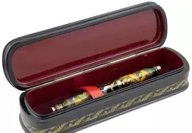 Набор: ручка в шкатулке "Жар-птица" Палех