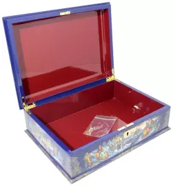 Ларец для украшений "Зимушка зима" Холуй