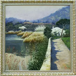 Картина "Дорога у берега" Sannino