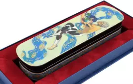 Набор: ручка в шкатулке "Послеполуденный сон Фавна" Палех