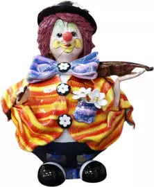 Копилка "Клоун со скрипкой"