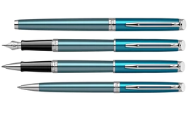 Fountain pen "Hemisphere" French Riviera Cote Azur F in a gift box