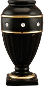 Vase "Arena", color: black