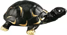 Статуэтка "Черепаха", цвет: чёрный