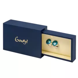 Запонки серебряные "Именные буква Э"