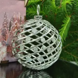 Статуэтка "Сова на ветке", цвет: коричневый и серый с золотом