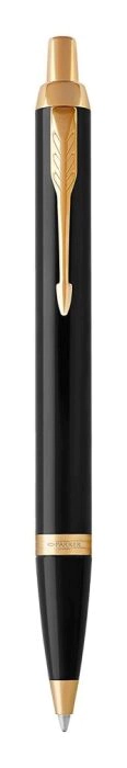 Engraved set: undated diary and ballpoint pen "IM Metal" Black GT
