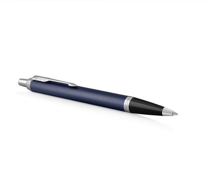 Engraved set: undated diary and ballpoint pen "IM Metal" Blue CT M
