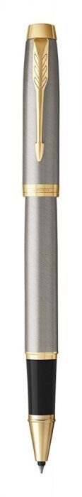 Набор с гравировкой: ежедневник недатированный RED и ручка-роллер "IM Metal" Brushed Metal GT