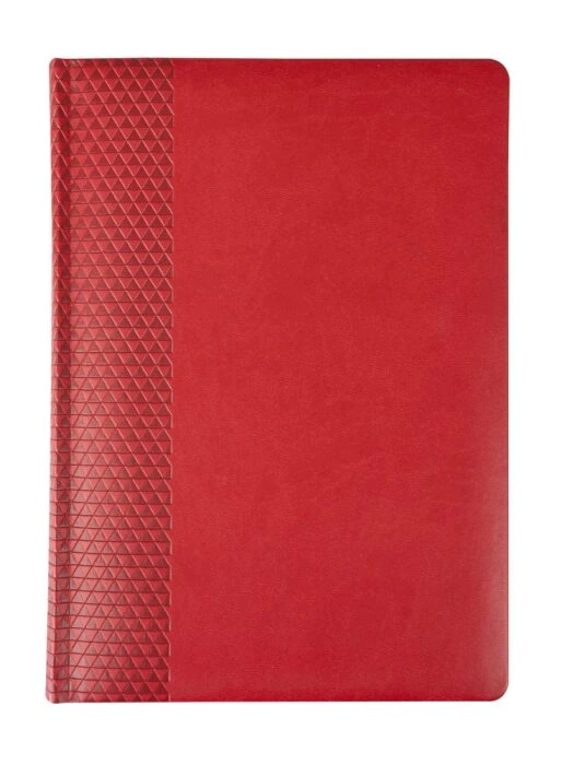 Engraved set: undated RED diary and roller pen "IM Metal" Brushed Metal GT