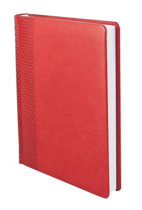 Engraved set: undated RED diary and roller pen "IM Metal" Brushed Metal GT