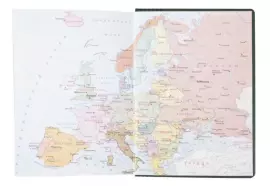 Набор с гравировкой: ежедневник недатированный RED и ручка-роллер "IM Metal" Brushed Metal GT