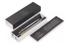 Подарочный набор: перьевая и шариковая ручки "Jotter Stainless" Steel GT M