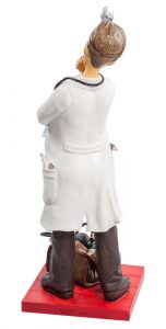 The author's statuette "The Doctor"