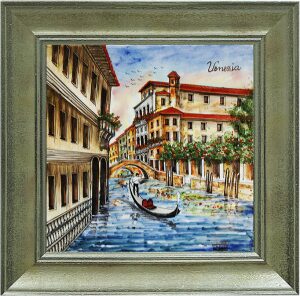 Painting "Rio Widman" with a frame