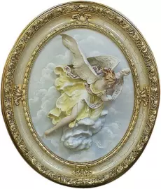 Барельеф овальный "Ангел"