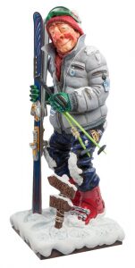 Авторская статуэтка "The Skier"