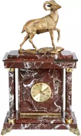 Сейф-часы "Баран" малый, яшма