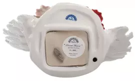 Музыкальная керамическая статуэтка "Павлин"