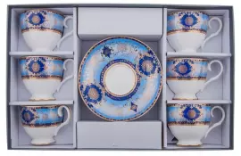 Florence tea set for 6 persons (12 items)