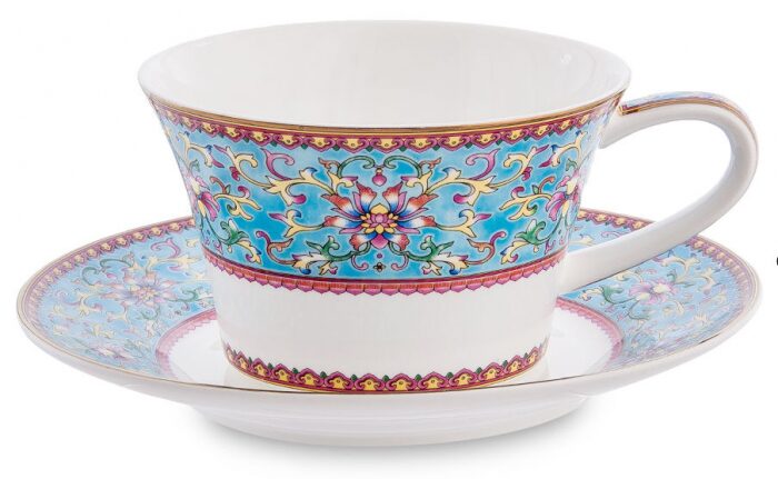 Чайный сервиз "Arabesca Blue" на 6 персон, 15 предметов