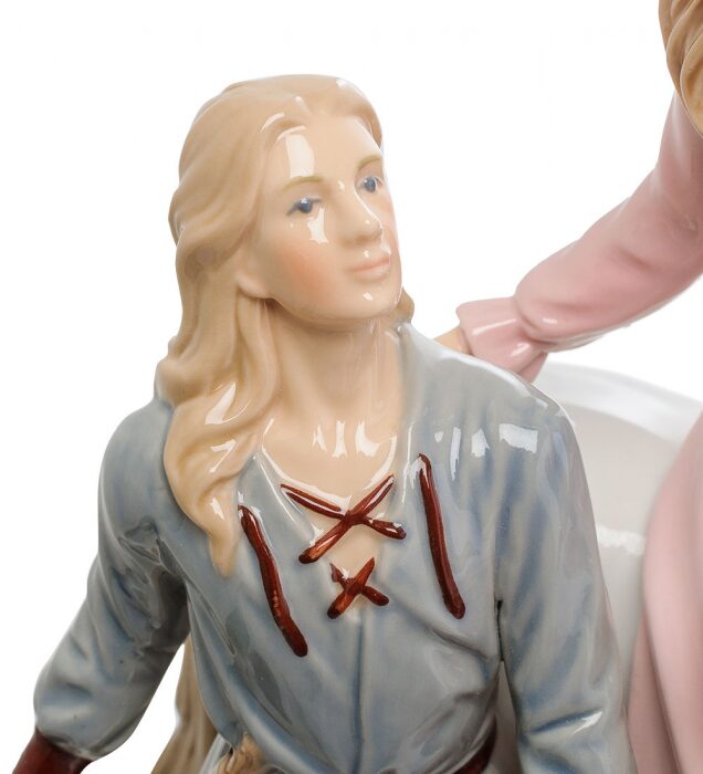 Ceramic statuette "Lovers"