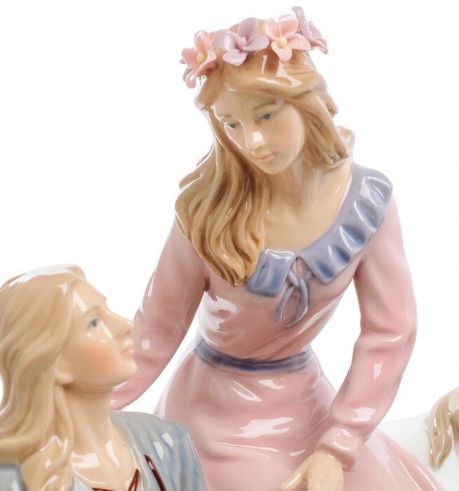 Ceramic statuette "Lovers"