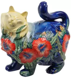 Статуэтка "Кошка", фарфор
