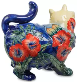 Статуэтка "Кошка", фарфор