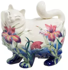 Фарфоровая фигурка "Кошка"