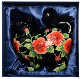 Фарфоровая статуэтка "Кошка"