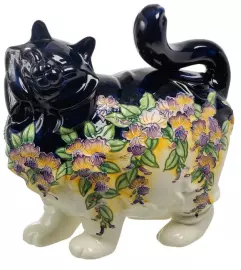 Фарфоровая статуэтка "Кошка"