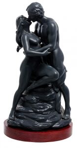 Porcelain statuette "Lovers"